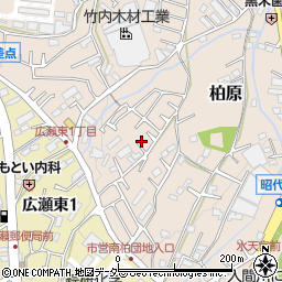 埼玉県狭山市柏原3周辺の地図