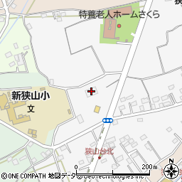 埼玉県狭山市加佐志140周辺の地図