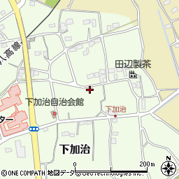 埼玉県飯能市下加治34-3周辺の地図