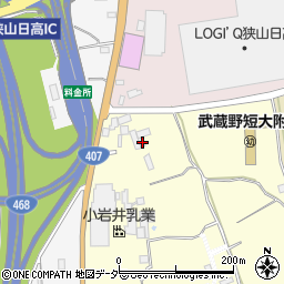 埼玉県狭山市上広瀬1233周辺の地図