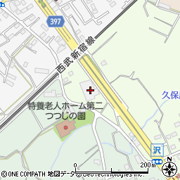 埼玉県狭山市沢1周辺の地図