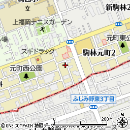 埼玉県ふじみ野市駒林元町周辺の地図