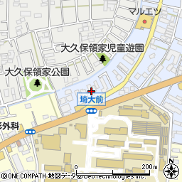 埼玉県さいたま市桜区上大久保998周辺の地図