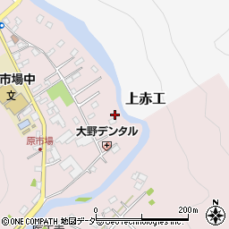 埼玉県飯能市原市場590-1周辺の地図