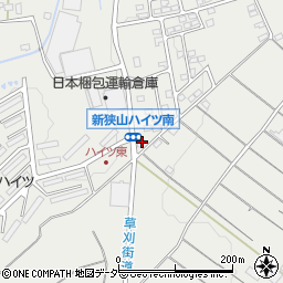 埼玉県狭山市青柳121周辺の地図