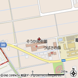 埼玉県草加市柿木町1236周辺の地図