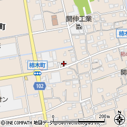 埼玉県草加市柿木町1131周辺の地図