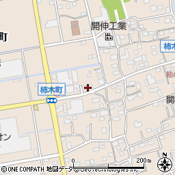 埼玉県草加市柿木町1131周辺の地図