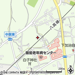 埼玉県飯能市下加治106周辺の地図