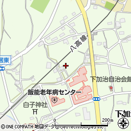 埼玉県飯能市下加治112周辺の地図