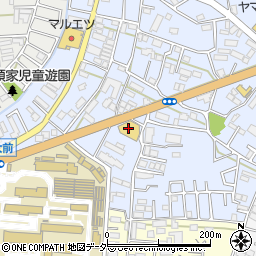 埼玉日産浦和店周辺の地図