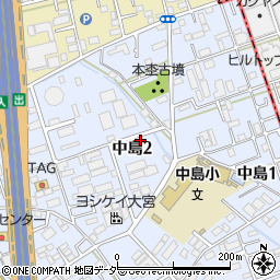 アクセス　関東営業所周辺の地図