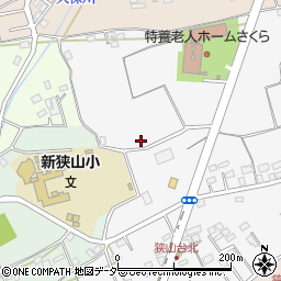 埼玉県狭山市加佐志118周辺の地図