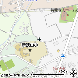 埼玉県狭山市加佐志123周辺の地図