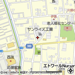 大田原製作所周辺の地図