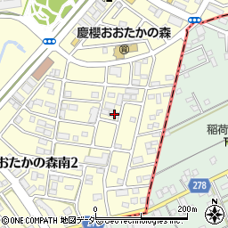 千葉県流山市おおたかの森南2丁目14-4周辺の地図