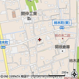 埼玉県草加市柿木町726周辺の地図