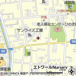 トヨタモビリティパーツ越谷店周辺の地図