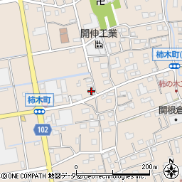埼玉県草加市柿木町1132周辺の地図