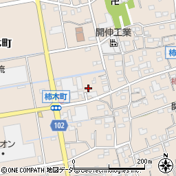 埼玉県草加市柿木町1130周辺の地図