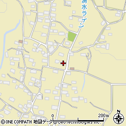 山梨県北杜市大泉町谷戸3693周辺の地図