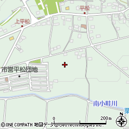 埼玉県飯能市平松152周辺の地図