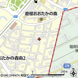 千葉県流山市おおたかの森南2丁目14-14周辺の地図