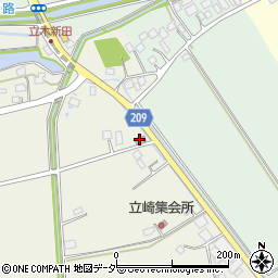 東文間郵便局周辺の地図