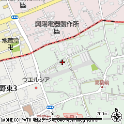 給湯器の修理サービス２４富士見勝瀬店周辺の地図