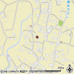 山梨県北杜市大泉町谷戸3853周辺の地図