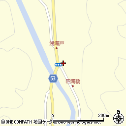 埼玉県飯能市下名栗341-10周辺の地図
