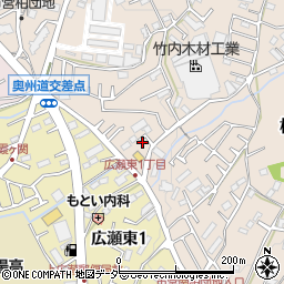 埼玉県狭山市柏原56周辺の地図