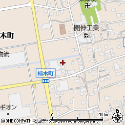 埼玉県草加市柿木町1129-2周辺の地図