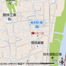埼玉県草加市柿木町712周辺の地図