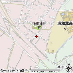 埼玉県さいたま市桜区塚本4周辺の地図