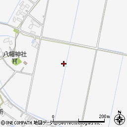 茨城県河内町（稲敷郡）龍ケ崎町歩周辺の地図