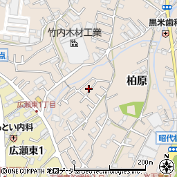 埼玉県狭山市柏原15周辺の地図