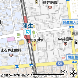 大福源 蒲生店周辺の地図