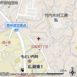 埼玉県狭山市柏原58周辺の地図