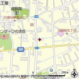 埼玉県越谷市川柳町5丁目168周辺の地図