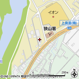 埼玉県狭山市上奥富1203周辺の地図