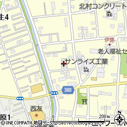 埼玉県越谷市川柳町2丁目555-17周辺の地図