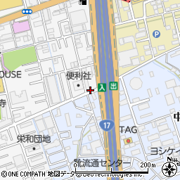栄和3丁目1-6アパート◎akippa駐車場周辺の地図