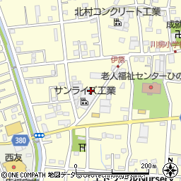 埼玉県越谷市川柳町2丁目546-1周辺の地図