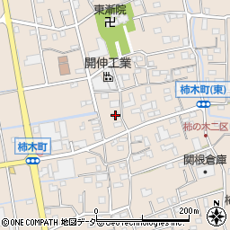 埼玉県草加市柿木町1134周辺の地図