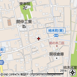 埼玉県草加市柿木町1143周辺の地図