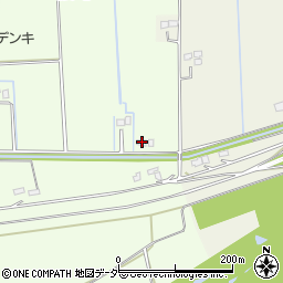 茨城県稲敷郡河内町猿島243周辺の地図