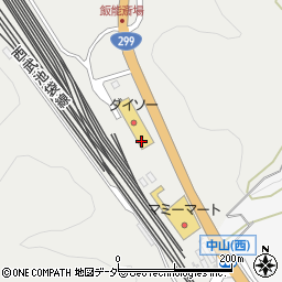セイジョー飯能武蔵丘店周辺の地図