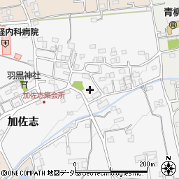 埼玉県狭山市加佐志48周辺の地図