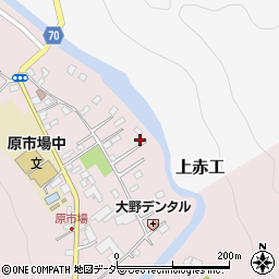 埼玉県飯能市原市場584-11周辺の地図